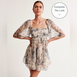 Abercrombie - Floral Mini Dress - Size Small